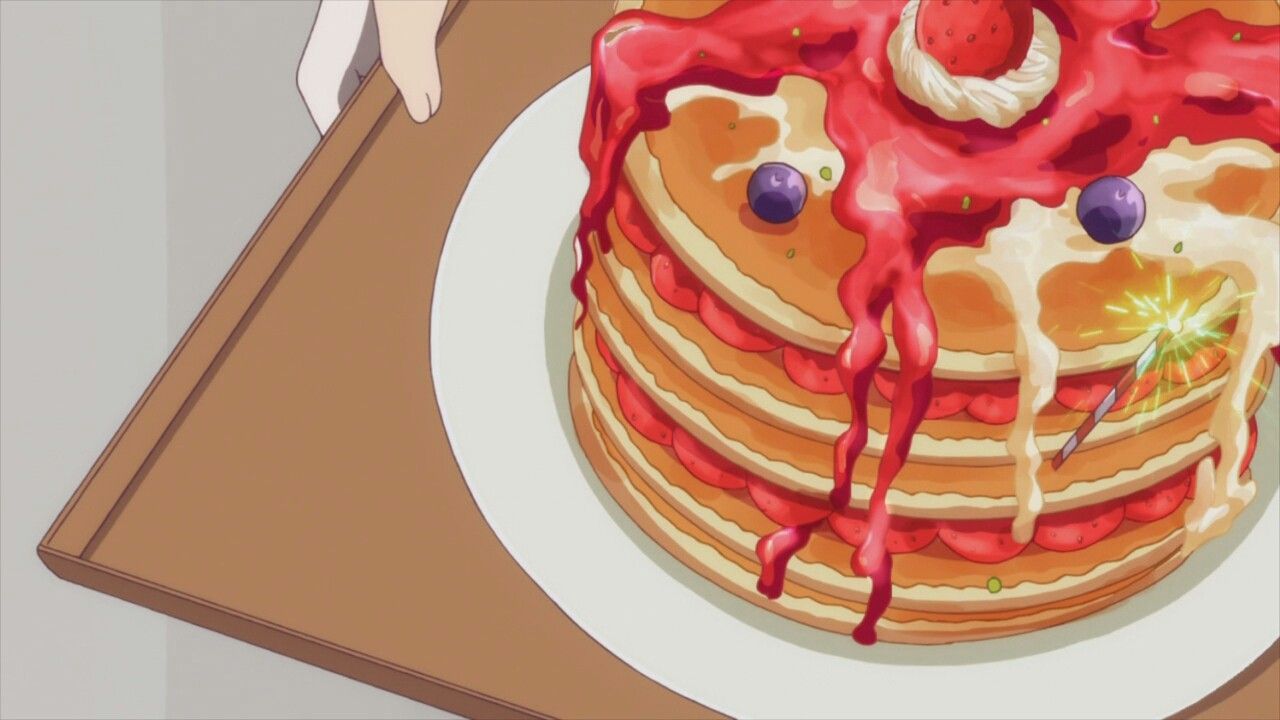 Anime Food. Colorful desserts, Food, Japanese food