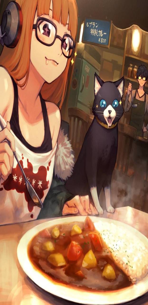 Food anime wallpaper