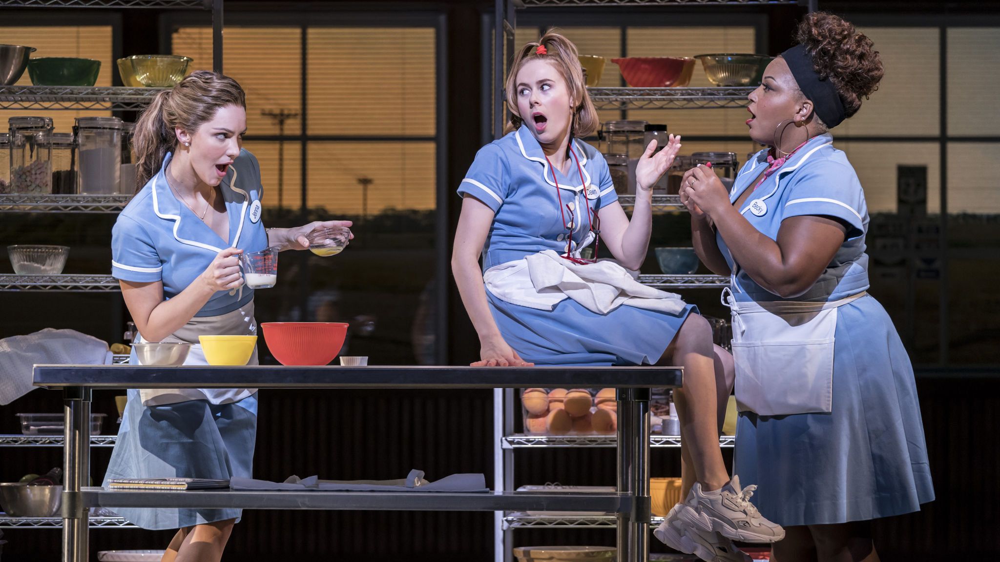 Learning to love American pie in Waitress at the Adelphi Theatre