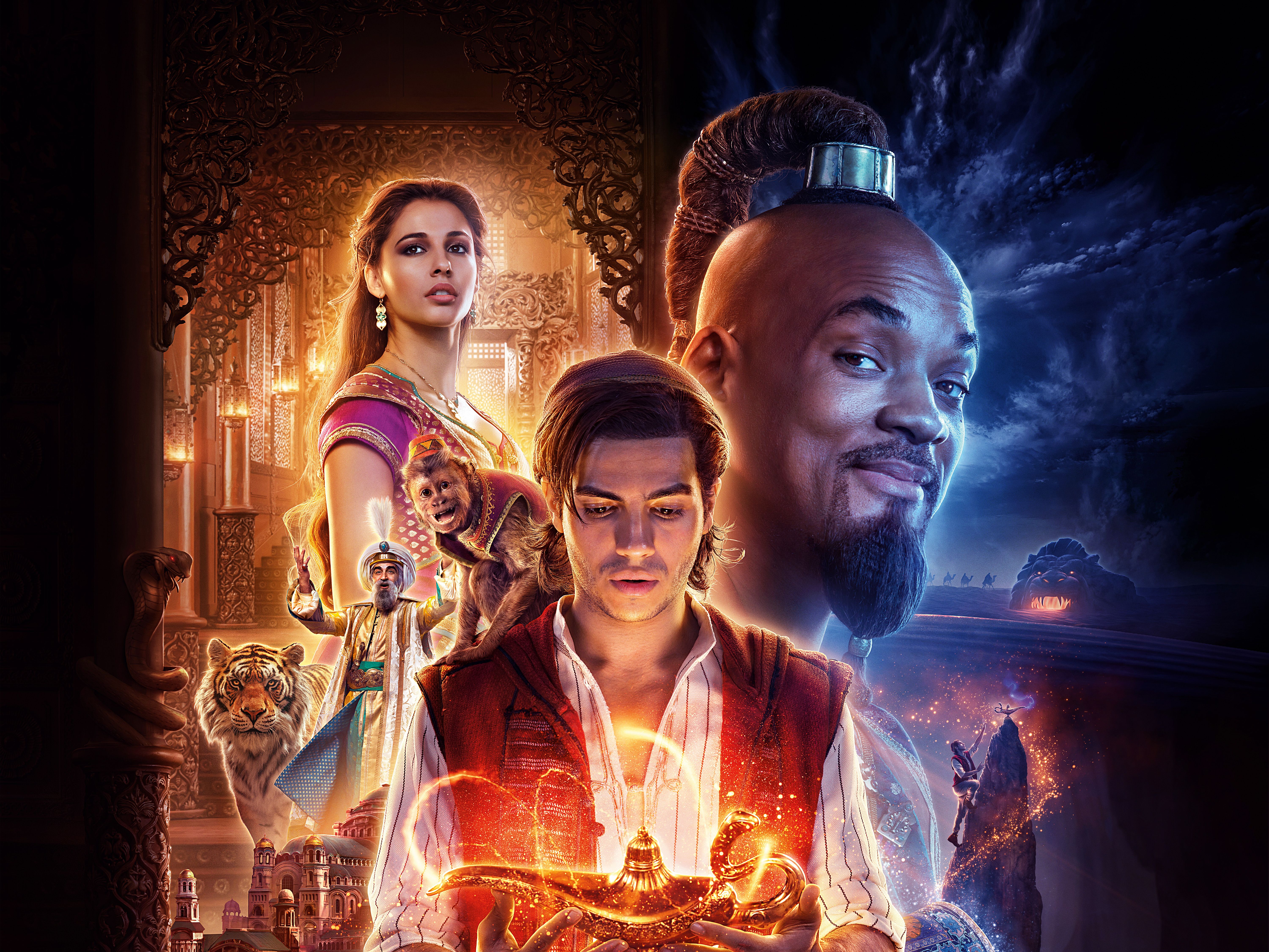 Aladdin (2019) 5k Retina Ultra HD Wallpaper. Background Image