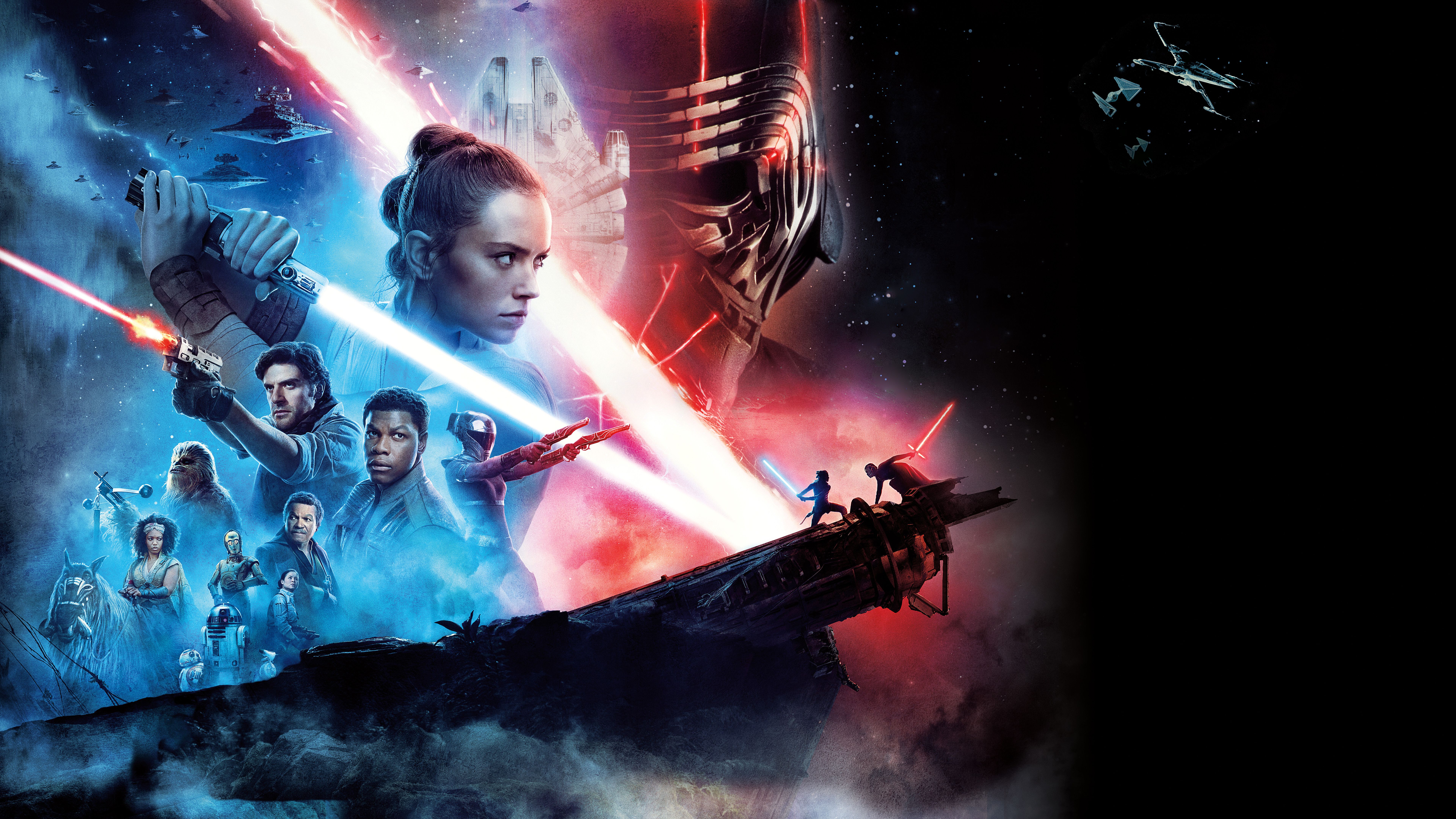 Star Wars The Rise Of Skywalker 12k 8k HD 4k Wallpaper
