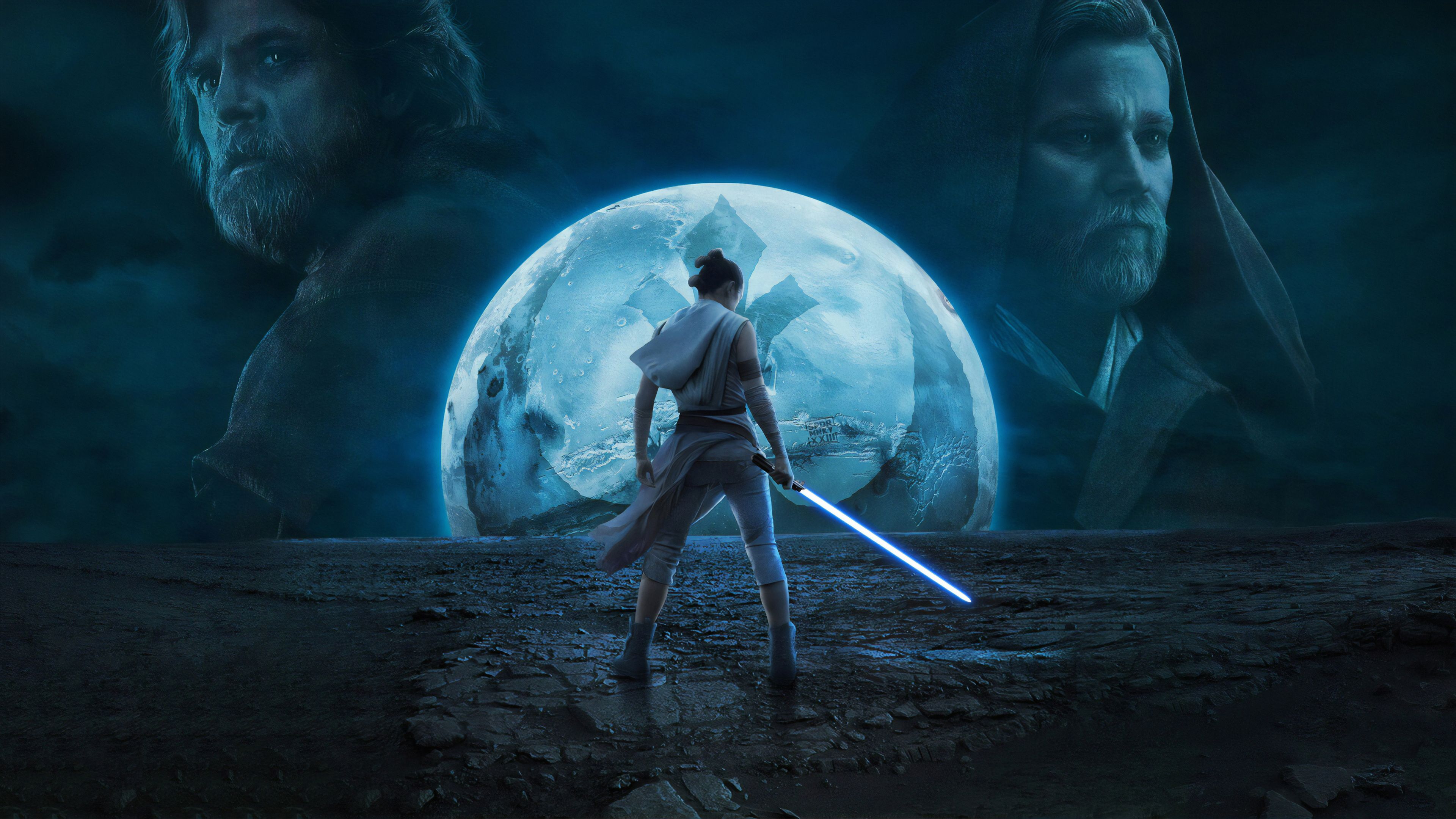Wallpaper 4k Star Wars The Rise Of Skywalker New 2019 movies