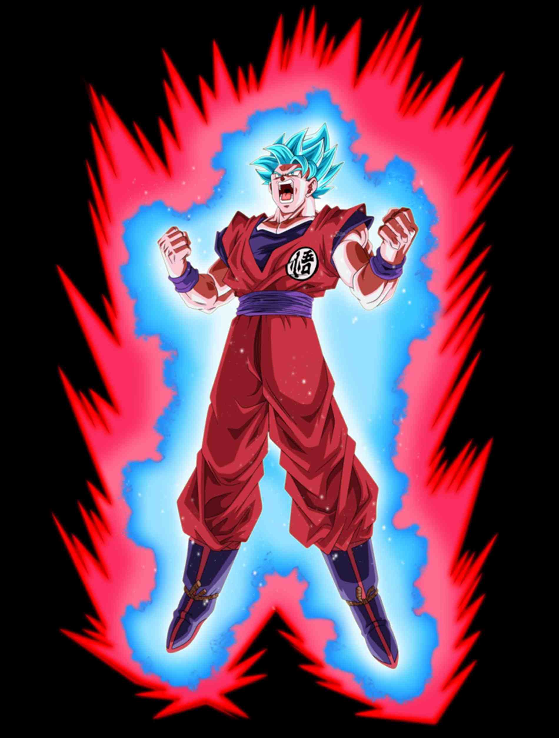 Dragon Ball Z Mobile Wallpaper Goku Super Saiyajin Blue