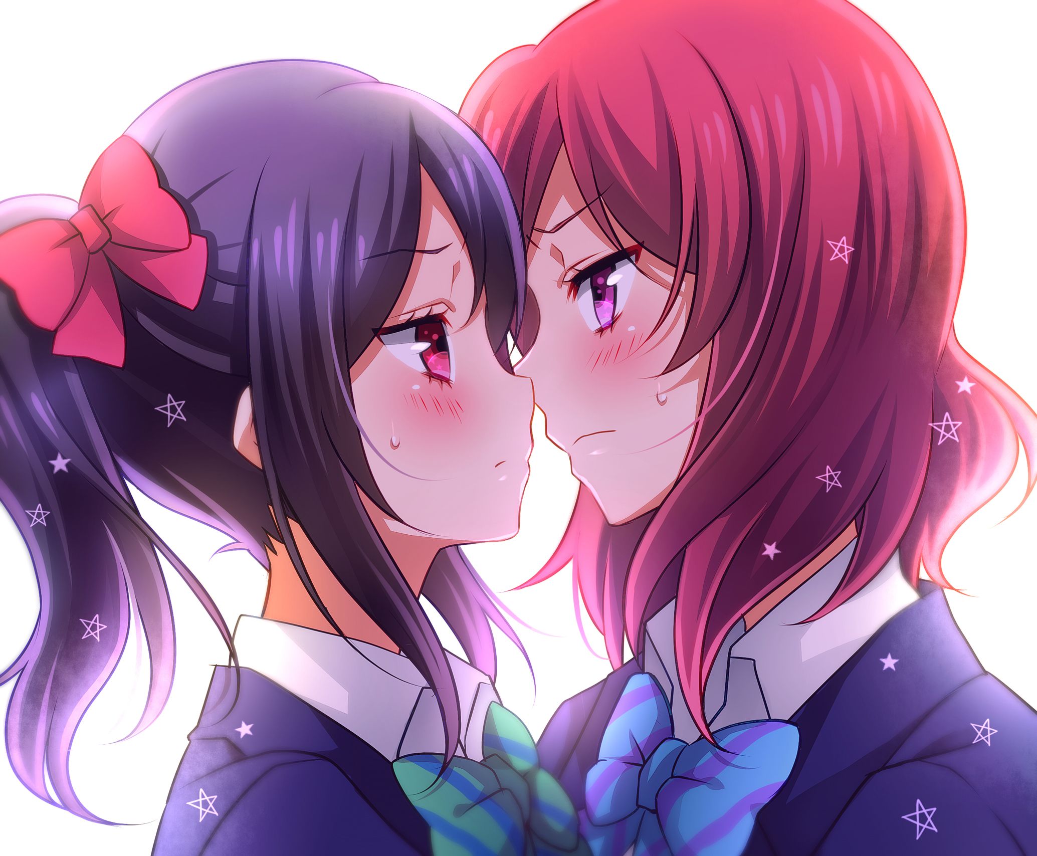 Anime Yuri Kiss Wallpapers Wallpaper Cave Anime Yuri Kiss Wallpapers Wallpaper Cave
