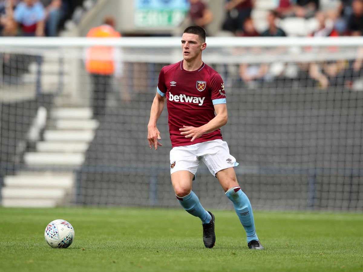 Declan Rice's first words as he explains his choice between.