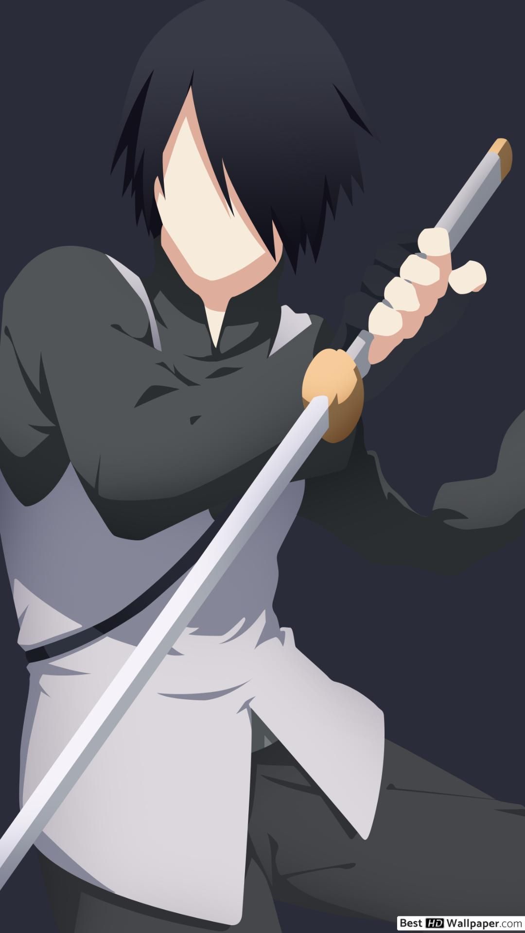Sasuke Uchiha van Naruto HD wallpaper downloaden