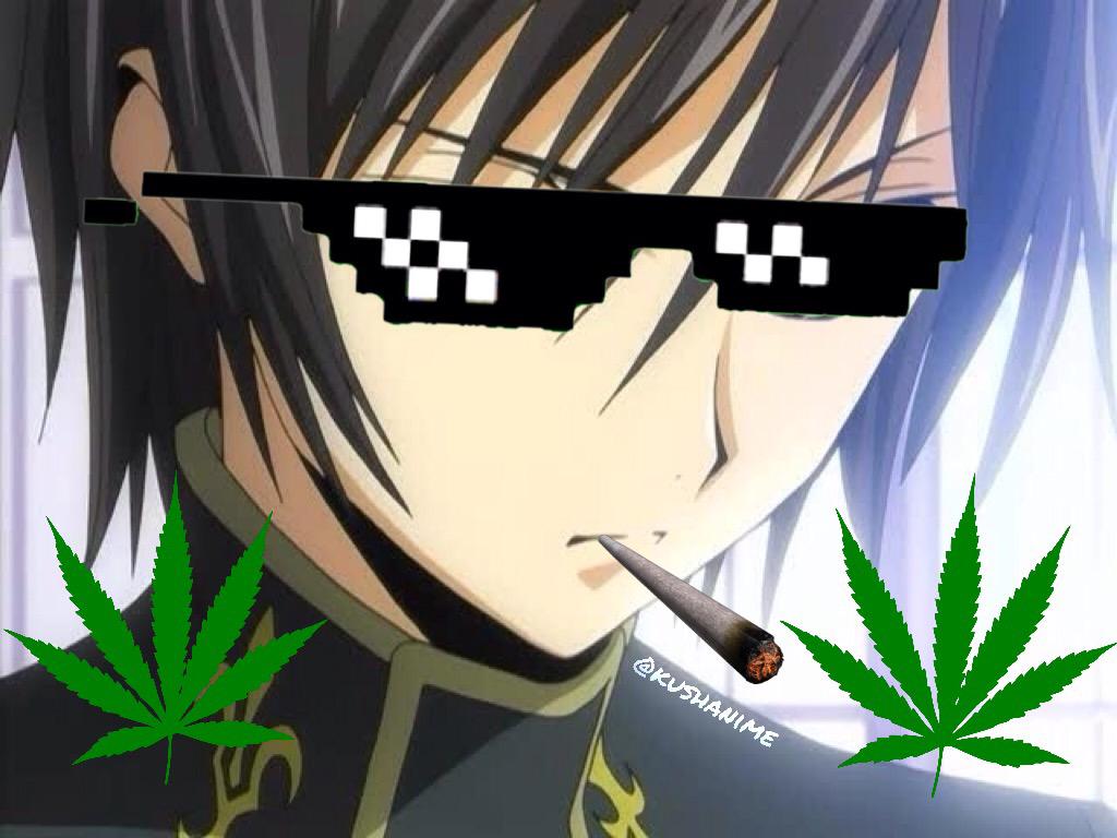 weed smoking anime on Twitter: lelouch lamperouge http://t.co