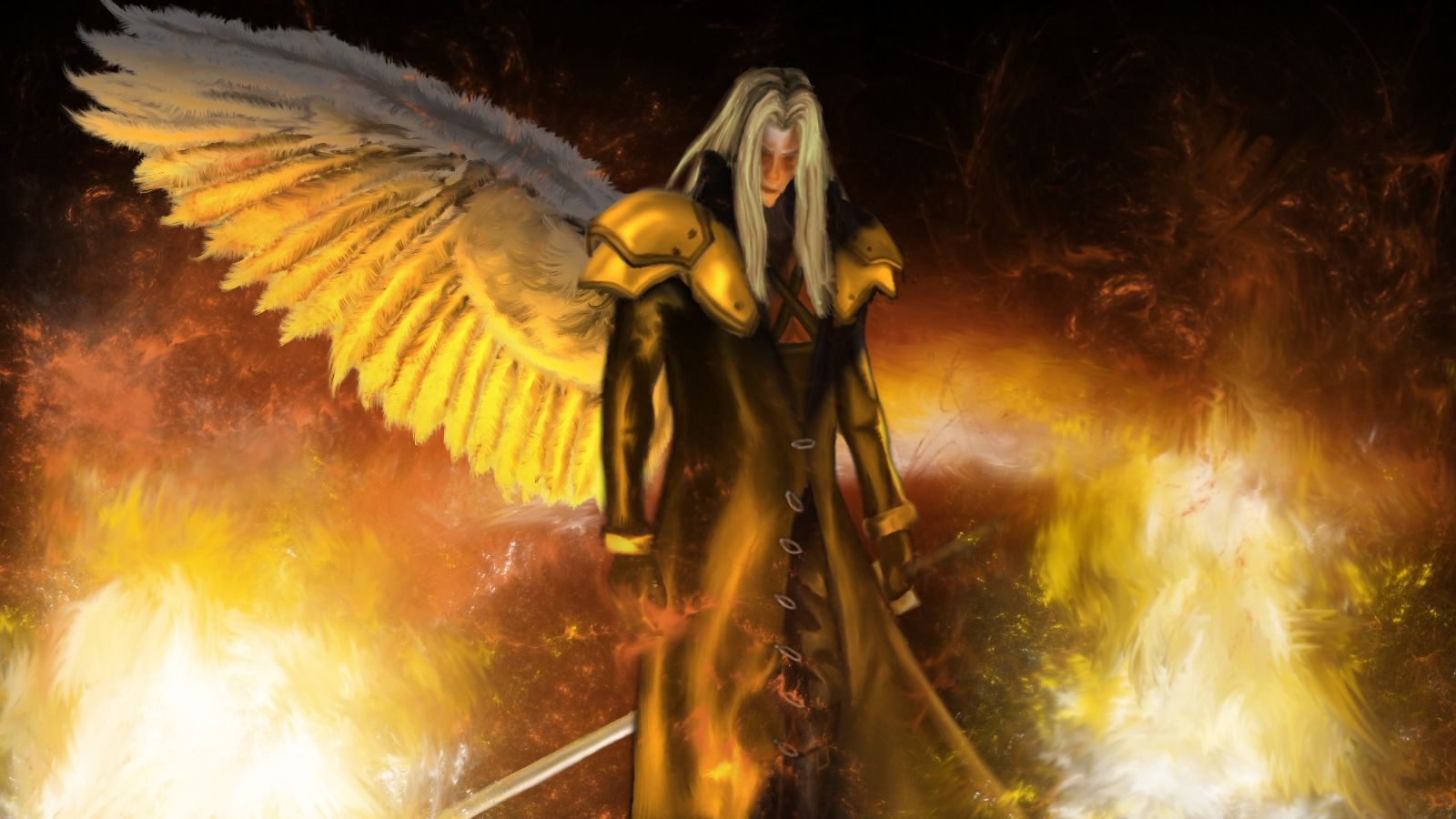 Sephiroth Desktop Background. Sephiroth