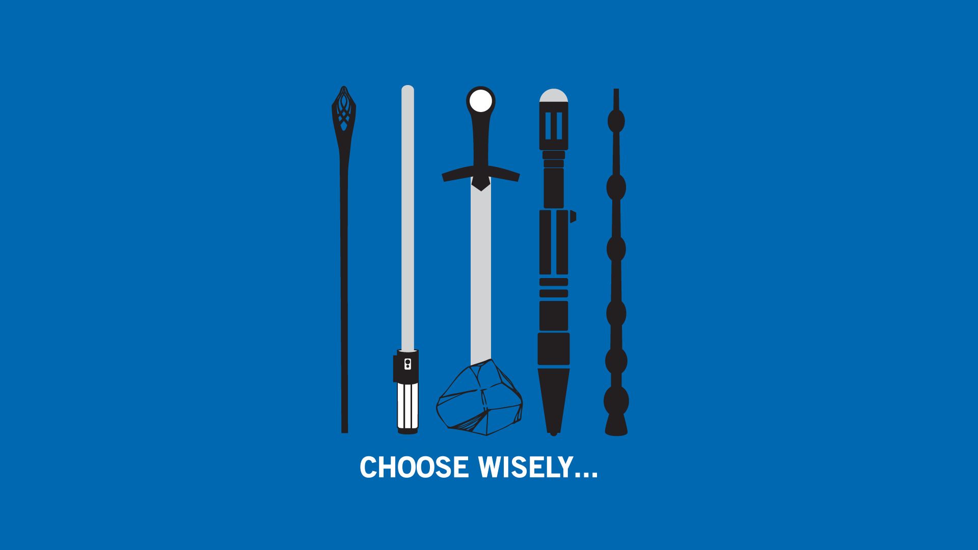 The Lord Of The Rings, Star Wars, Excalibur, Harry Potter, Doctor