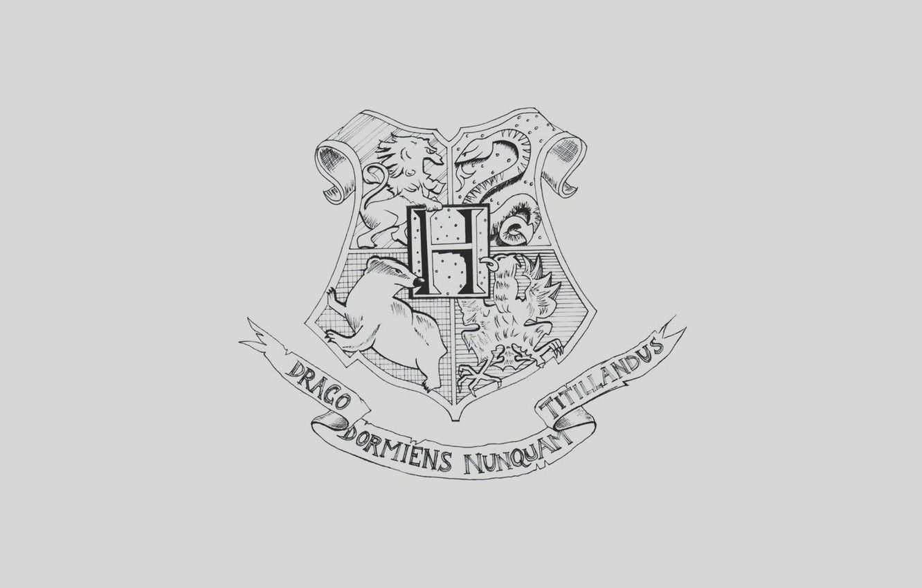 Wallpaper coat of arms, Harry Potter, Hogwards, the coat of arms
