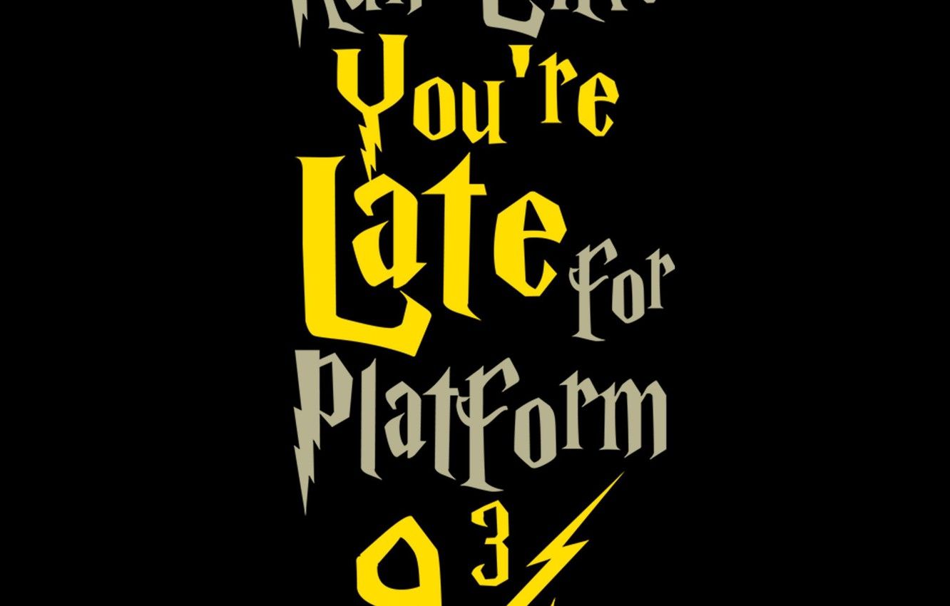Wallpaper black, yellow, Harry Potter image for desktop, section