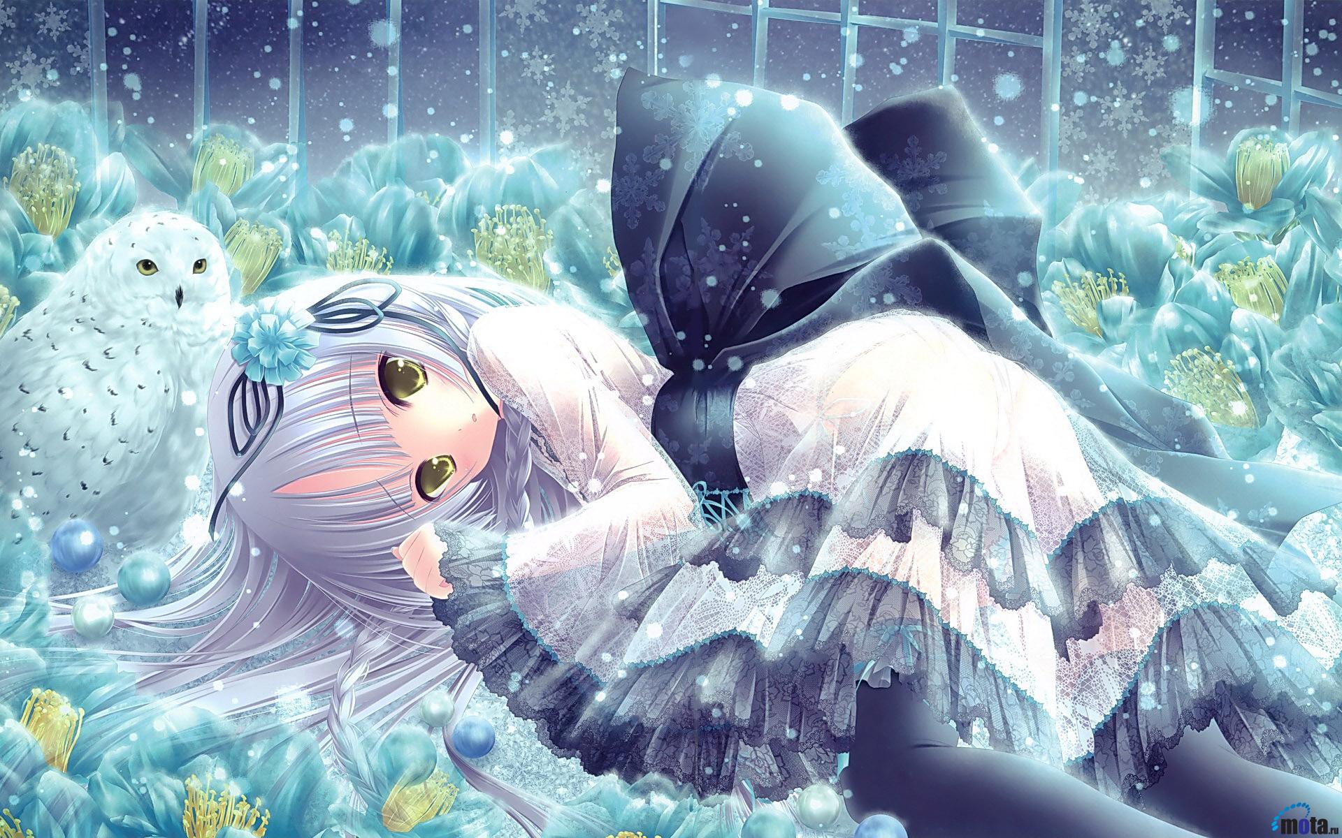 Snow Anime Wallpaper. Anime Wallpaper, Beautiful Anime Wallpaper and Awesome Anime Wallpaper