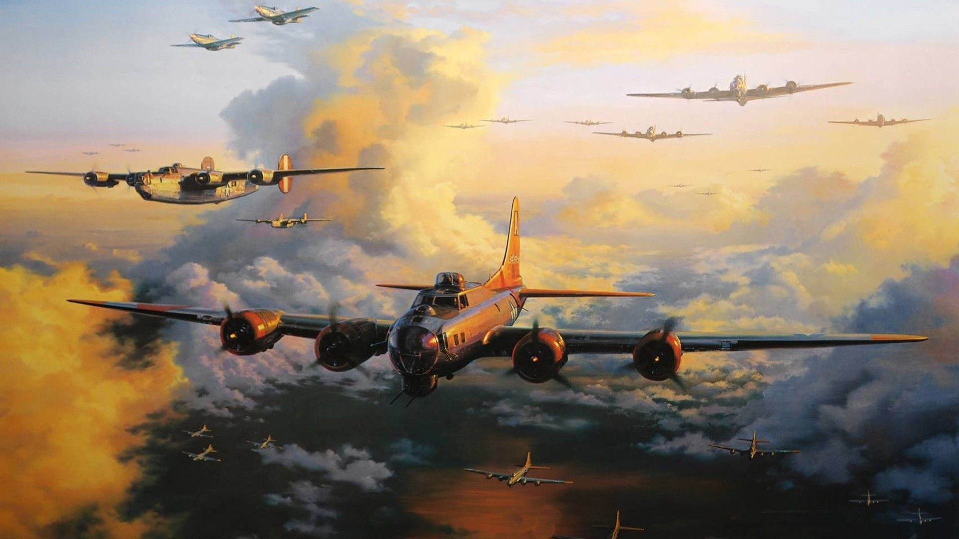 HD WW2 Plane Wallpaper