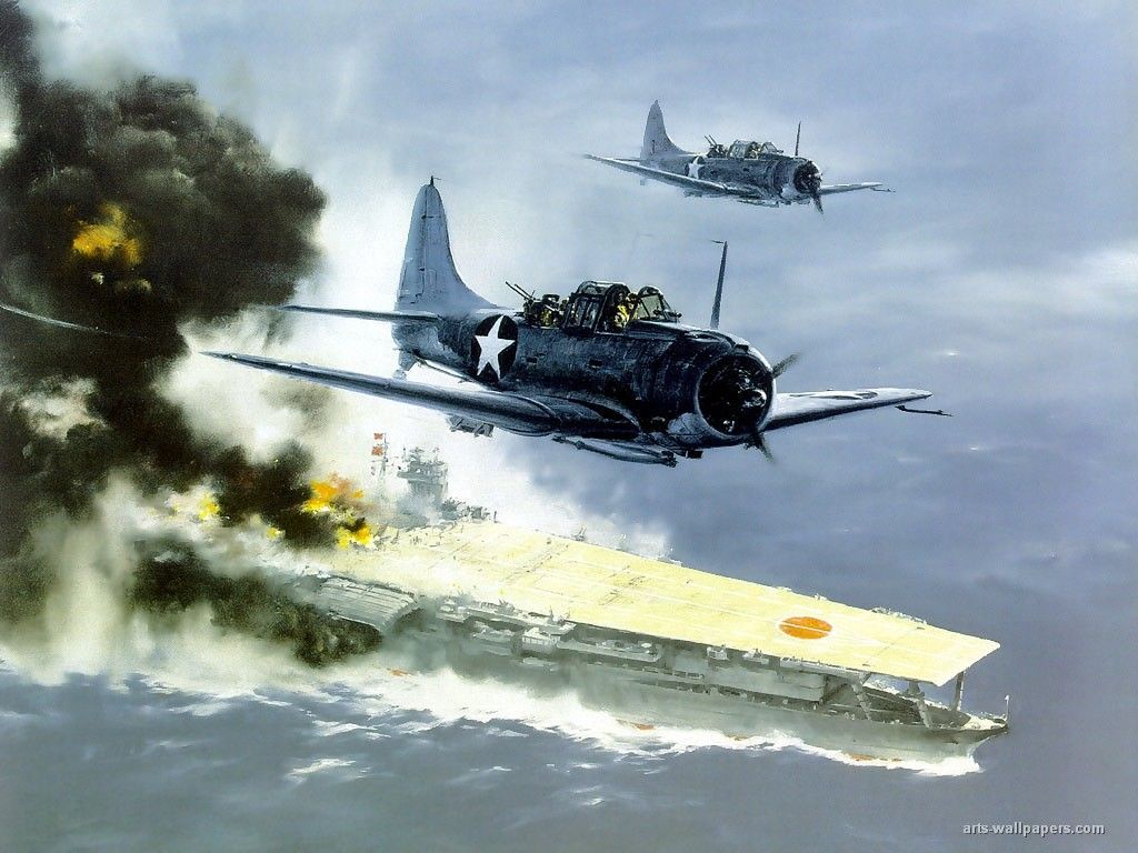 Patriotic War Aircraft Paintings of World War 2 Planes. Aviation