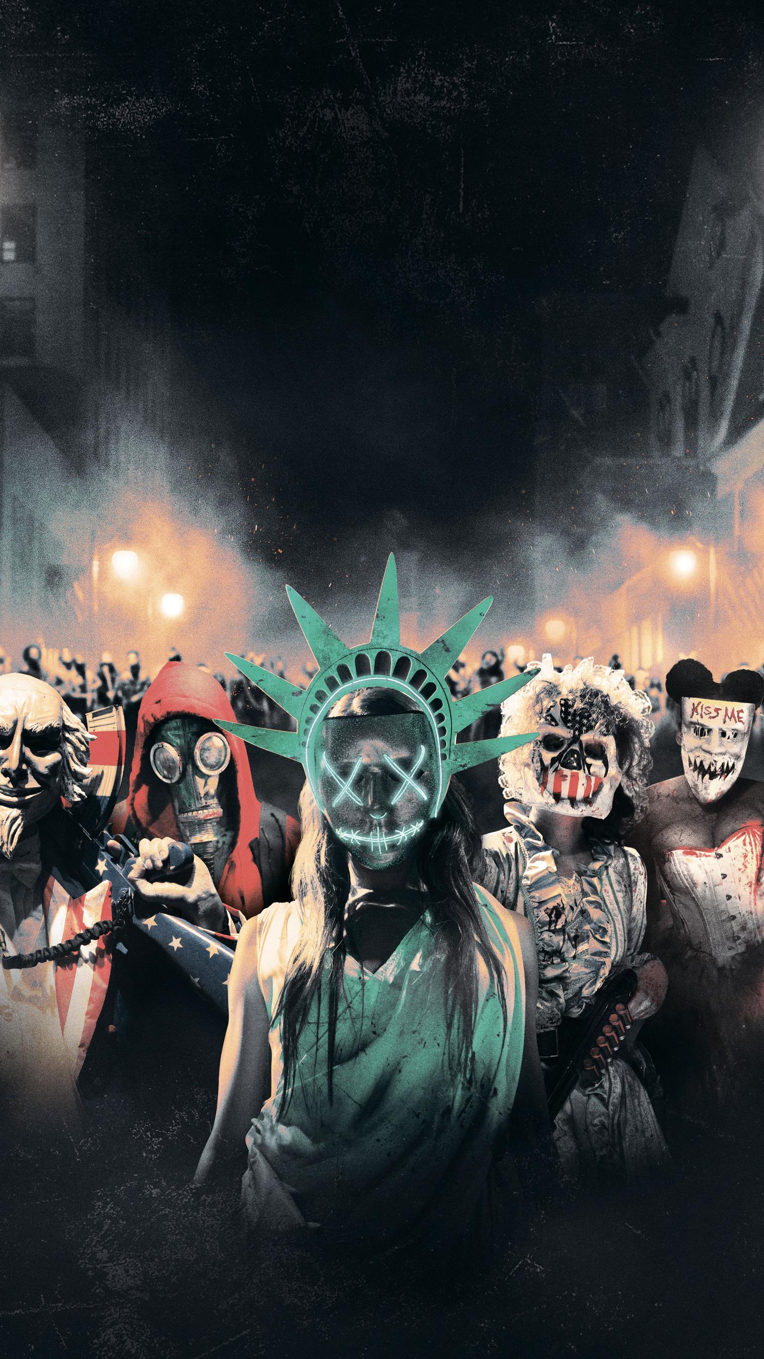 The Purge: Election Year (2016) Phone Wallpaper