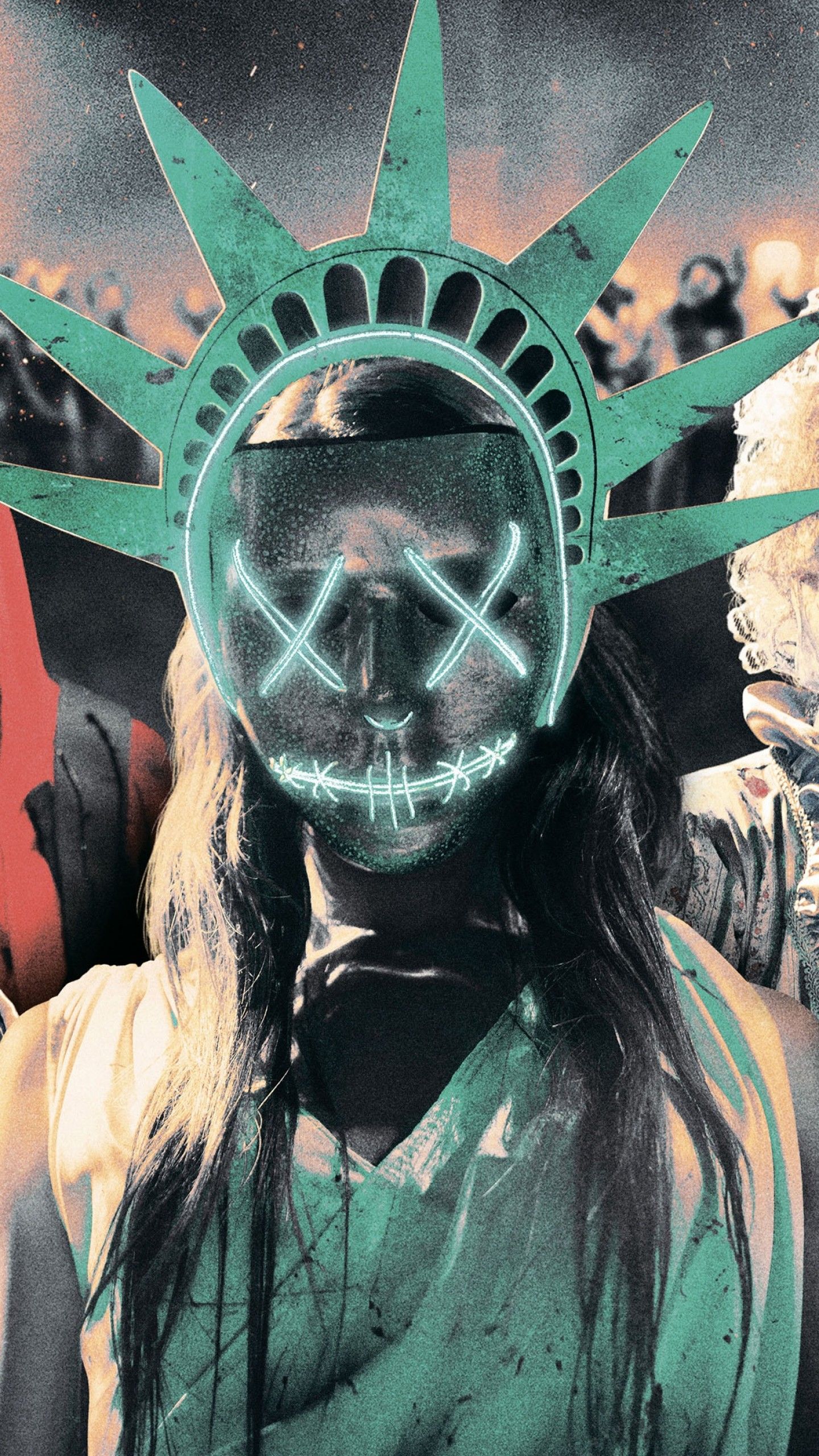 Wallpaper The Purge: Election Year, mask, best movies of 2016
