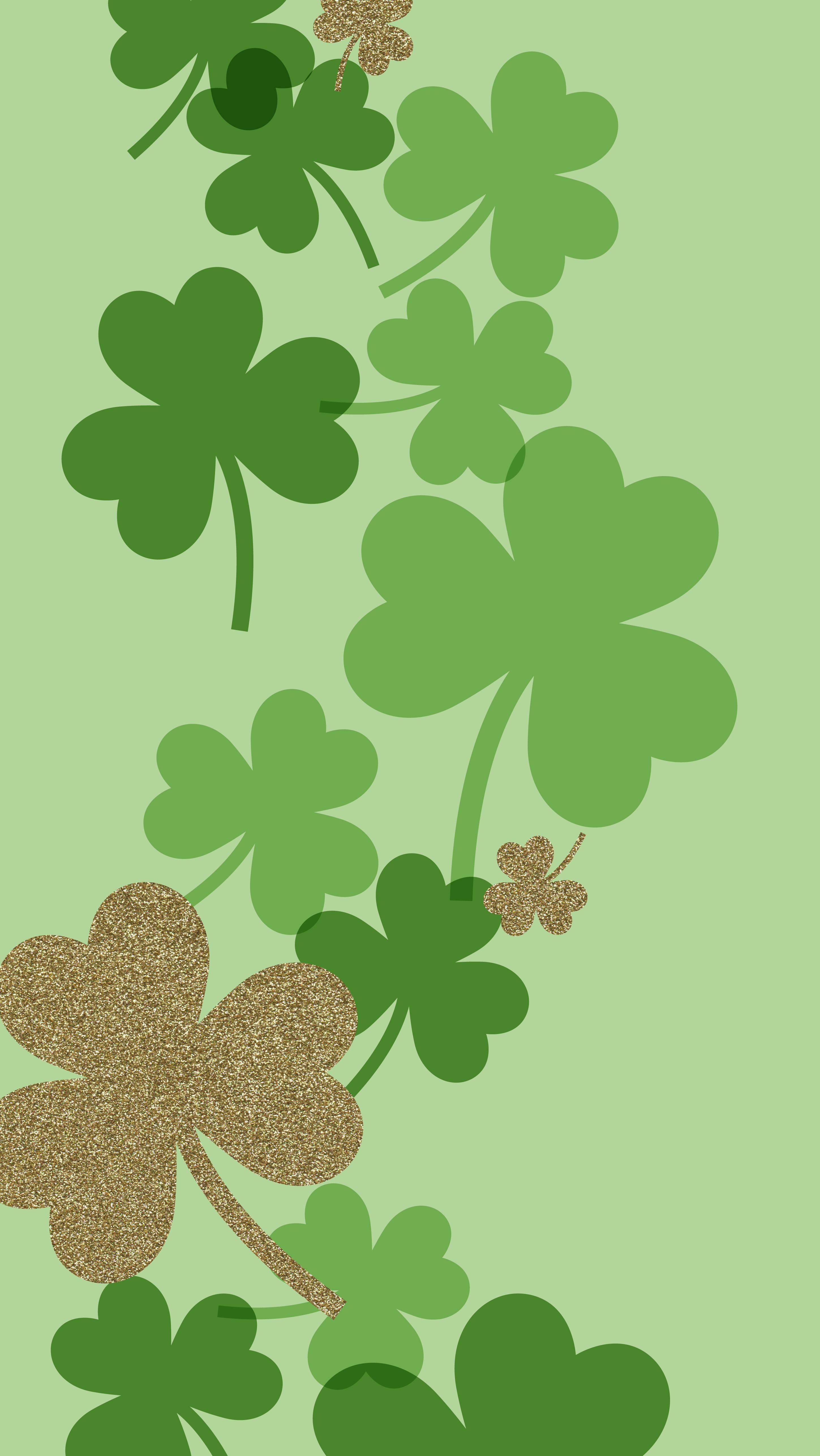 Happy Saint Patricks day green leaves St Patricks Day 2K wallpaper  download