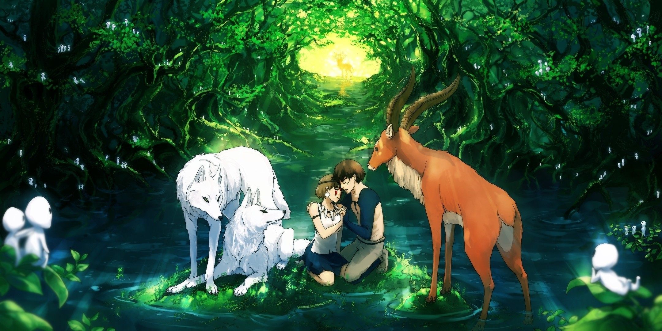 #anime, #Princess Mononoke, #Studio Ghibli, wallpaper