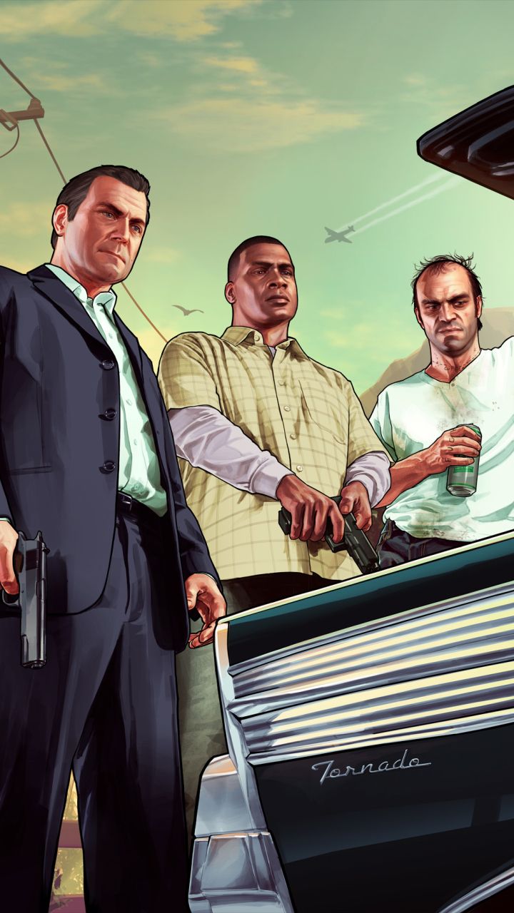 Video Game Grand Theft Auto V (720x1280) Wallpaper