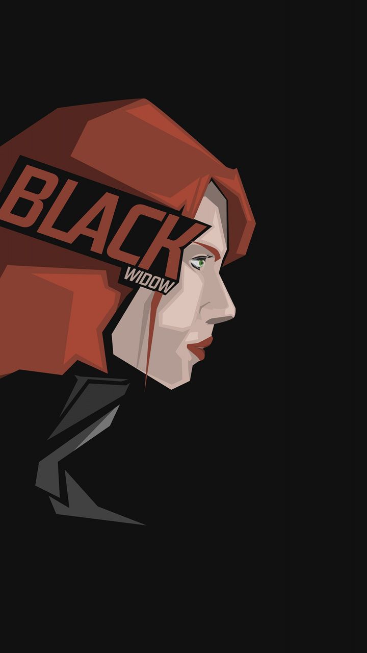 amazing wallpaper Black widow, marvel, superhero, art, 720x1280