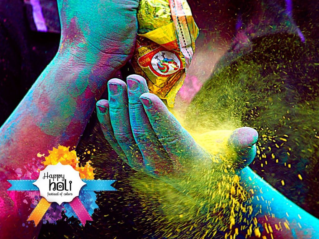 holi festival of colors wallpaper