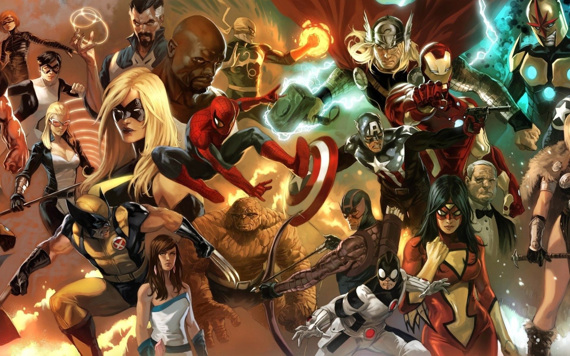 Marvel Comic Wallpaper