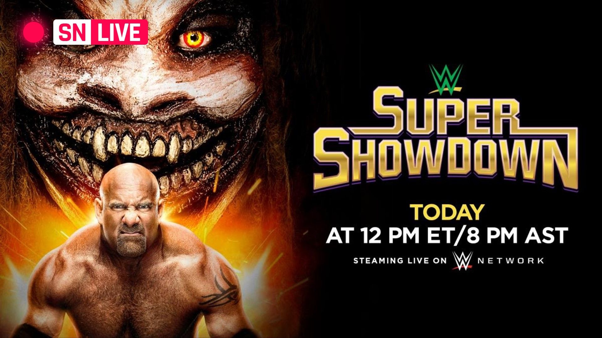 WWE Super ShowDown results: Bill Goldberg runs through Bray Wyatt