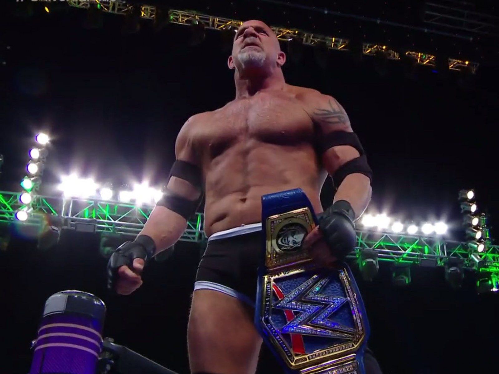 Goldberg Wins Universal Championship After Defeating 'The Fiend