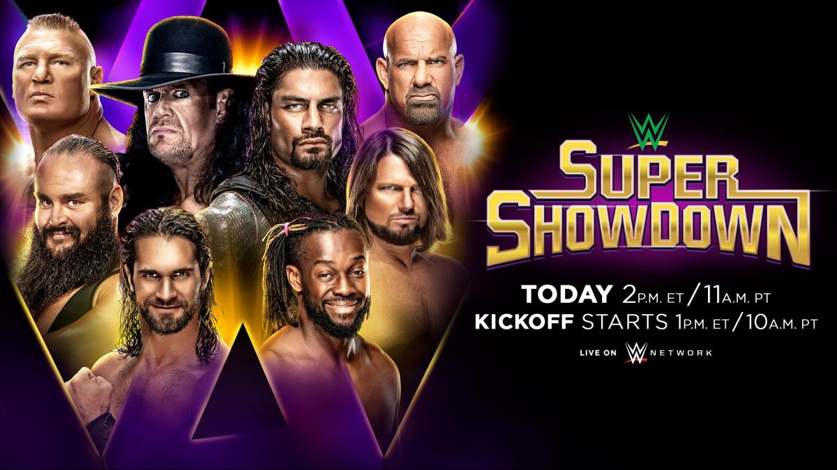 WWE Super ShowDown 2019 match card, previews, start time and more