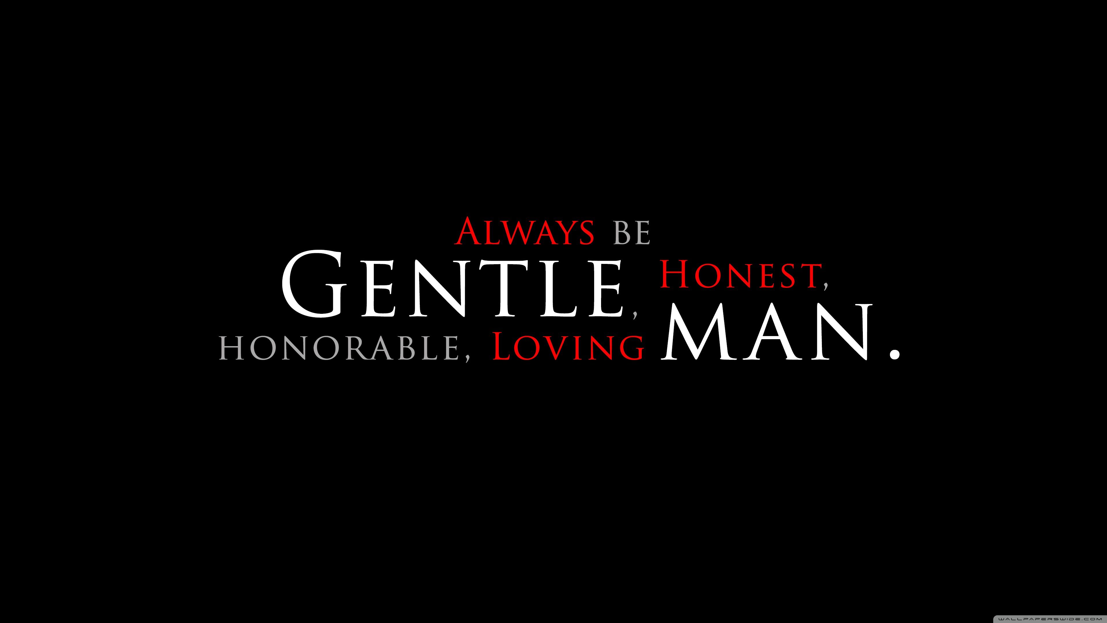 Gentleman Wallpaper