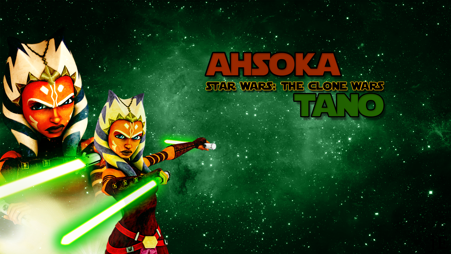 Star Wars: Ashoka Tano Wallpaper [1920x1080]