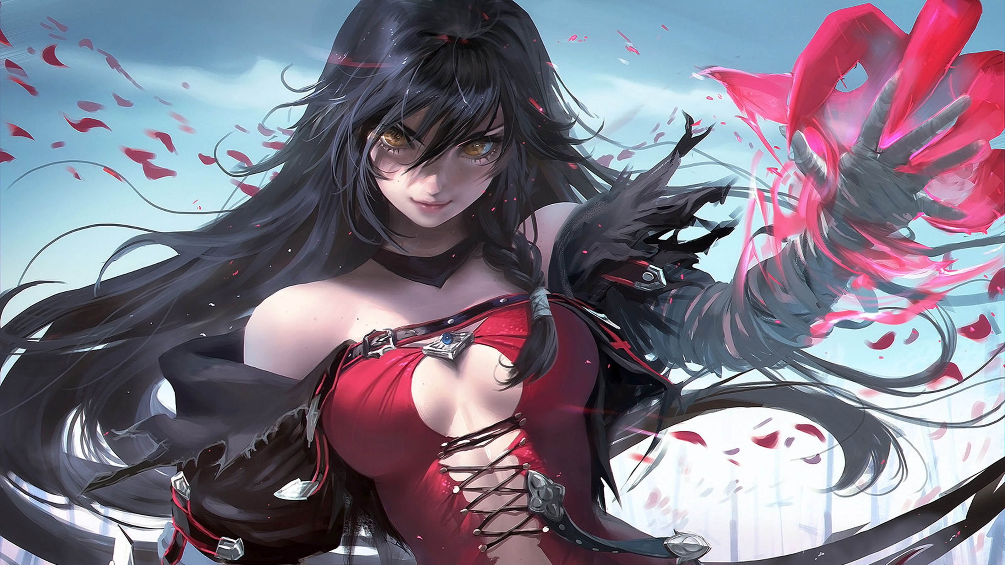 #Velvet Crowe, #Anime girl