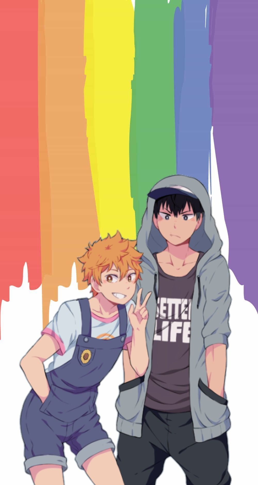 cute gay anime wallpaper