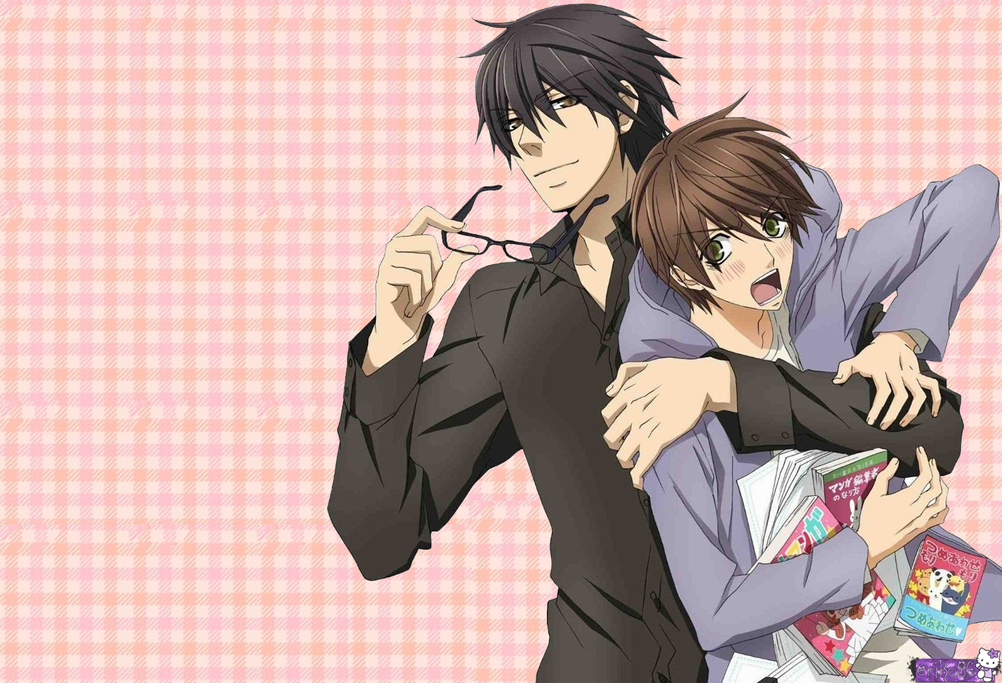 Yaoi Anime Wallpaper On Ice, Sekai Ichi Hatsukoi, Junjou