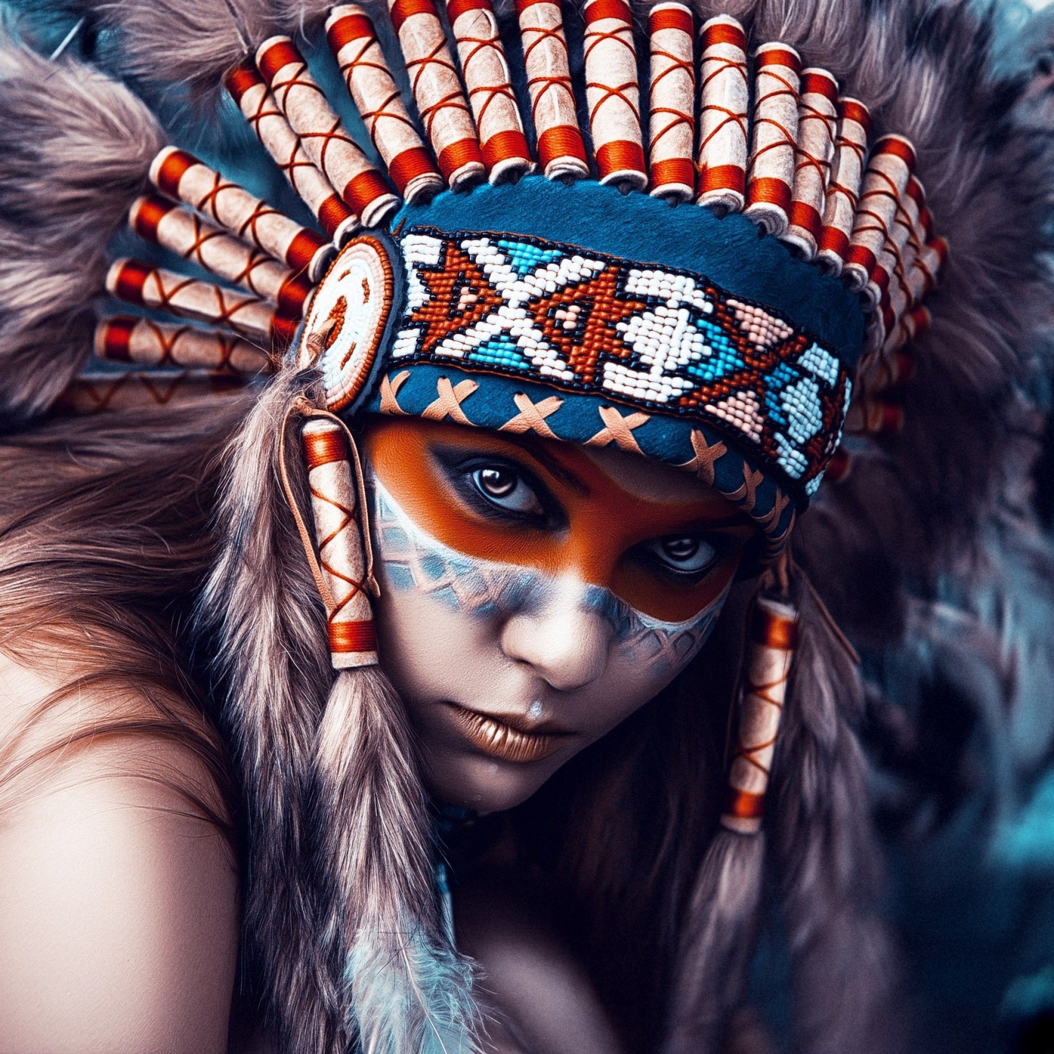 Native American Girl Wallpaper