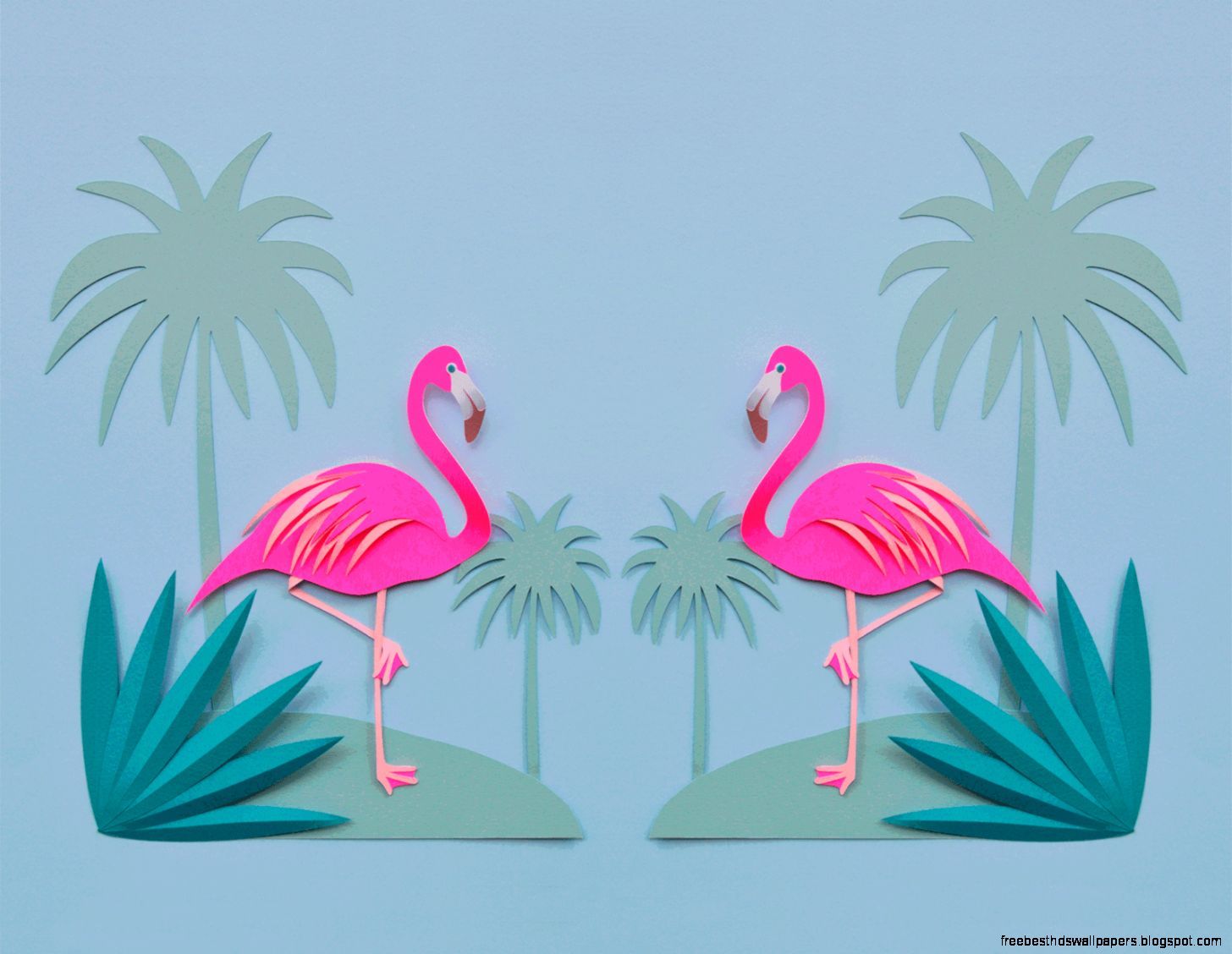 Pink Flamingo Computer Wallpaper Free And Pink Flamingo