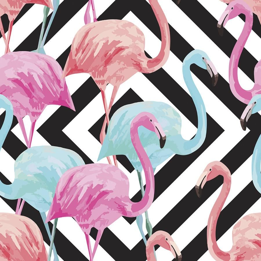 Flamingos over Diamonds
