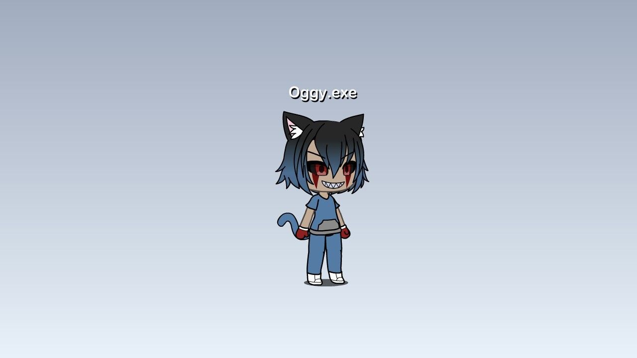 Oggy.exe in Gacha Life. Character, Fictional characters