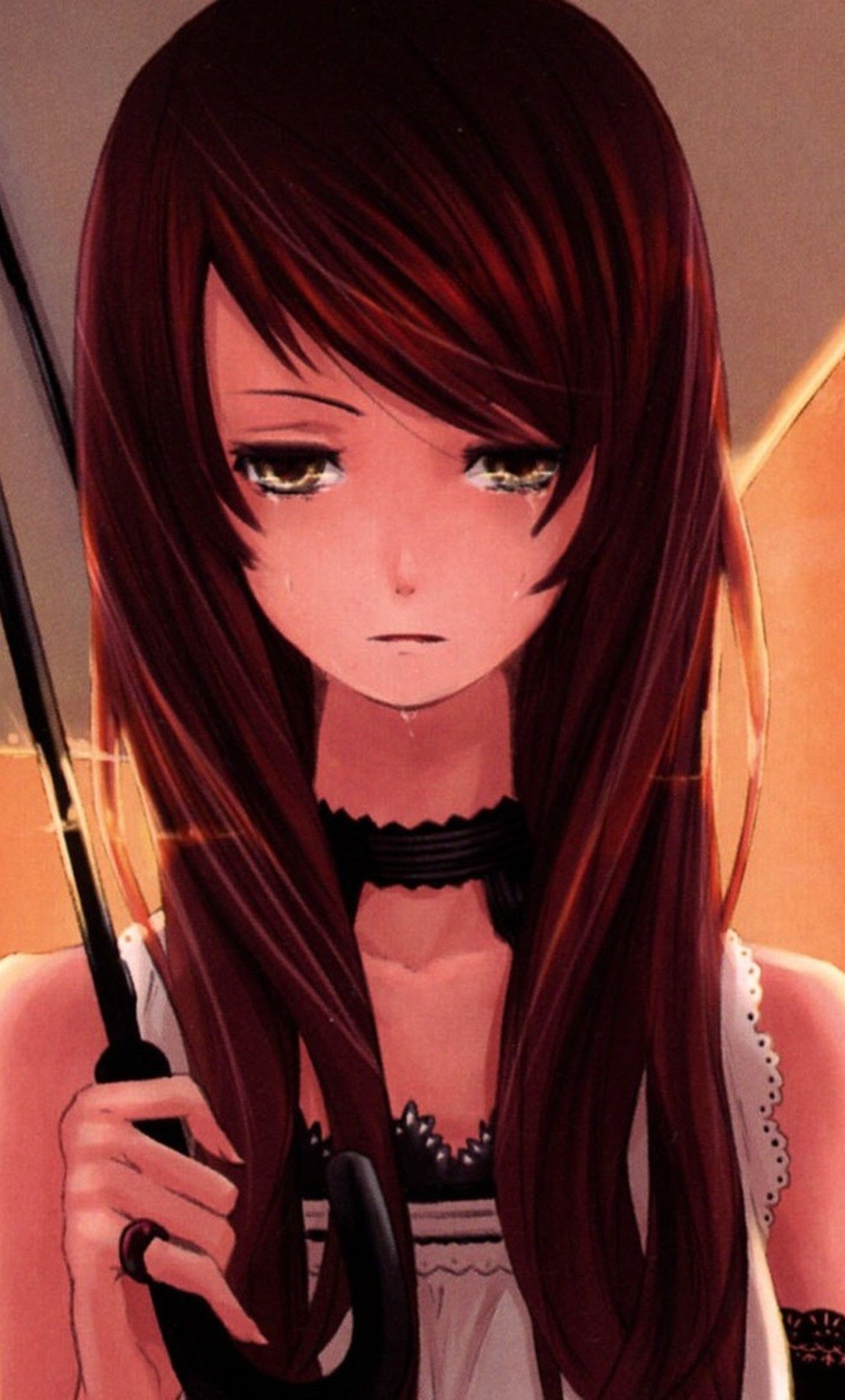 Sad Anime Girl Picture Girl Sad Wallpaper & Background Download