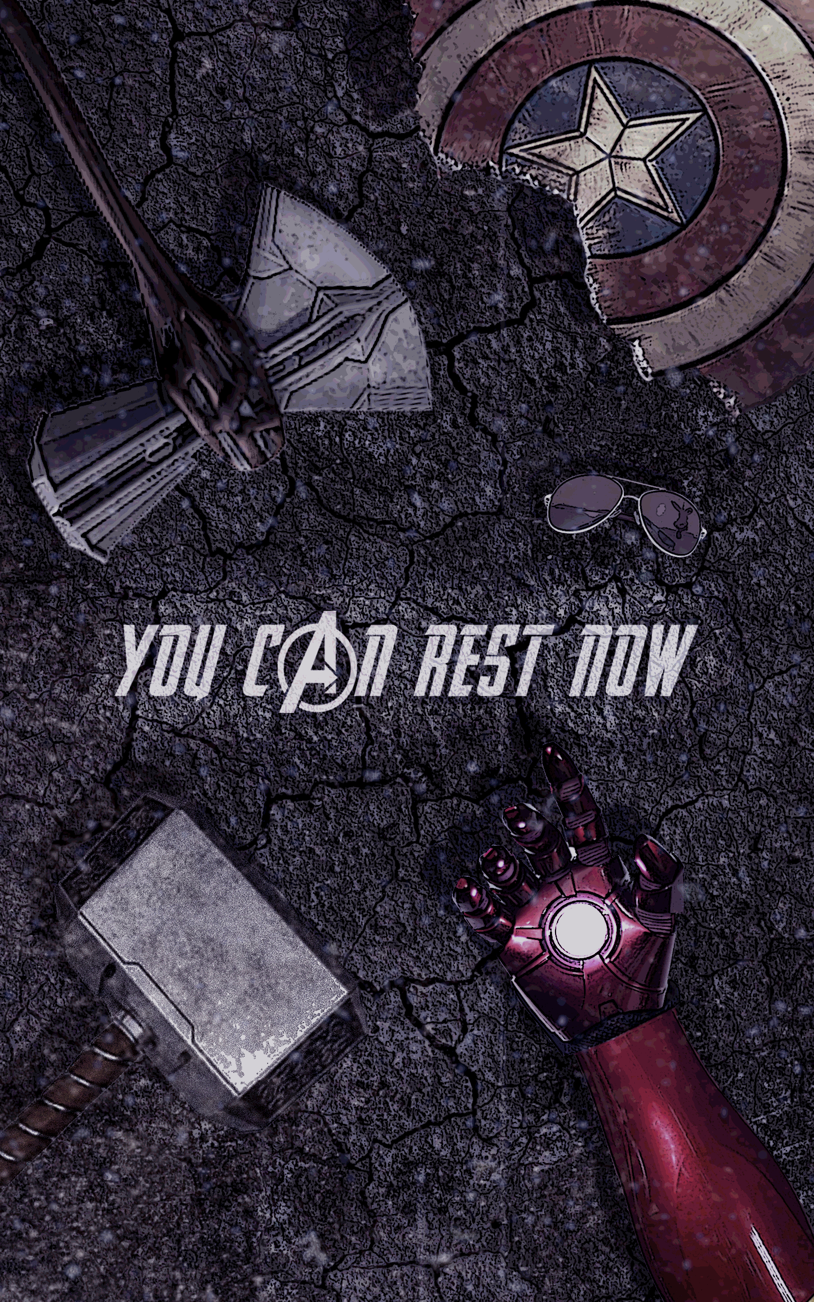 You Can Rest Now!! Captain America Thor Iron Man Stan Lee