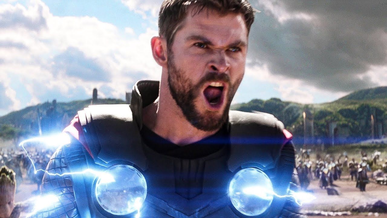 Thor Arrives In Wakanda Scene Infinity War (2018) Movie