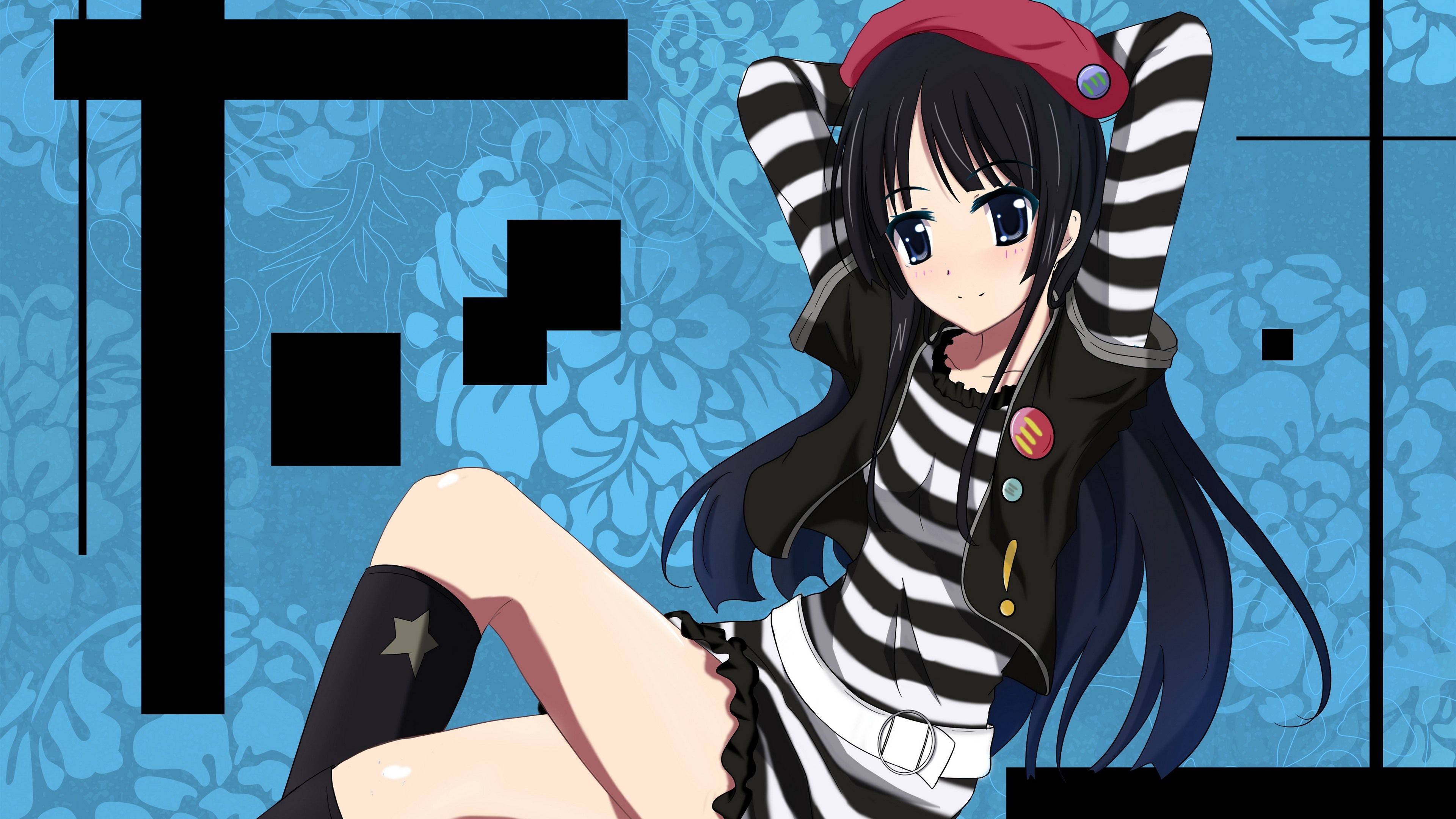 Black Hair Anime Girl, Pose 1242x2688 IPhone 11 Pro XS Max