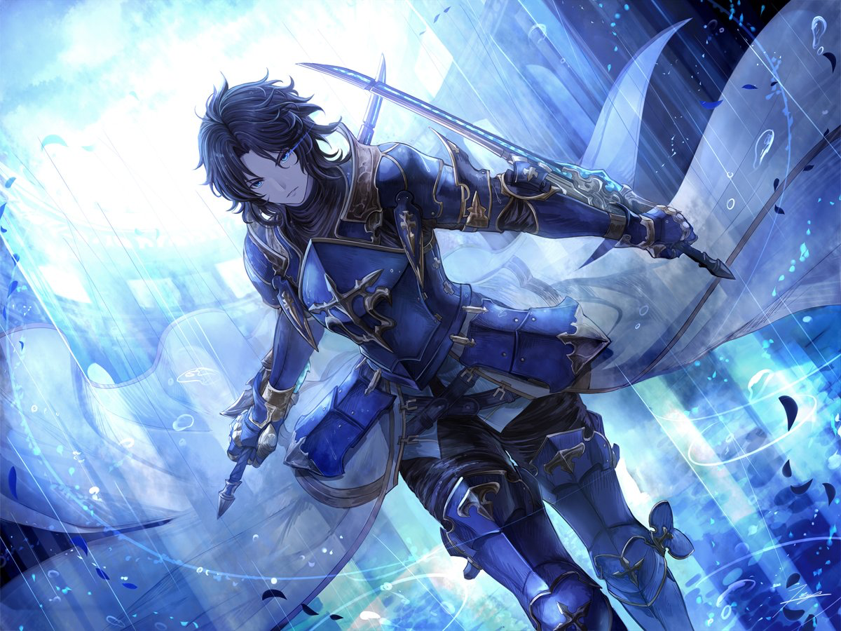 Grand blue fantasy Lancelot. Anime fantasy, Anime art