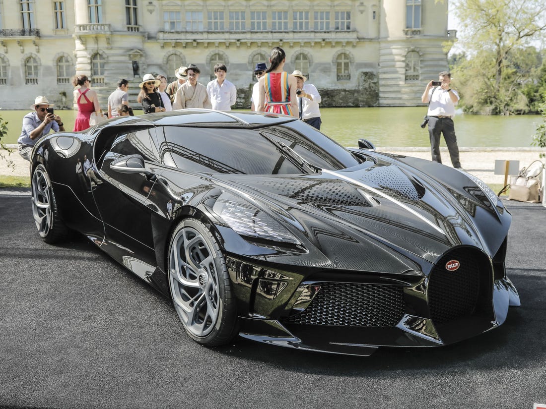 Bugatti's 'La Voiture Noire' is the most expensive new car ever