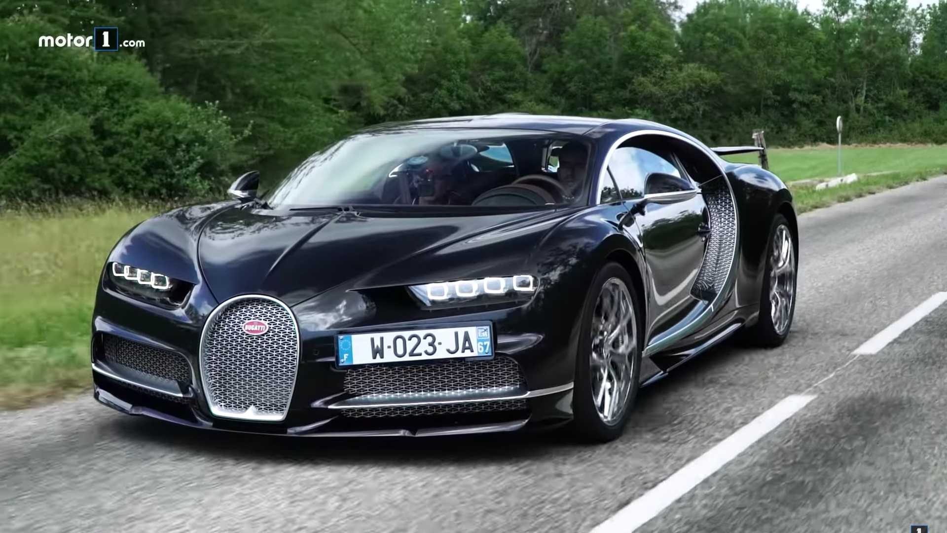 Bugatti Chiron Edition noire