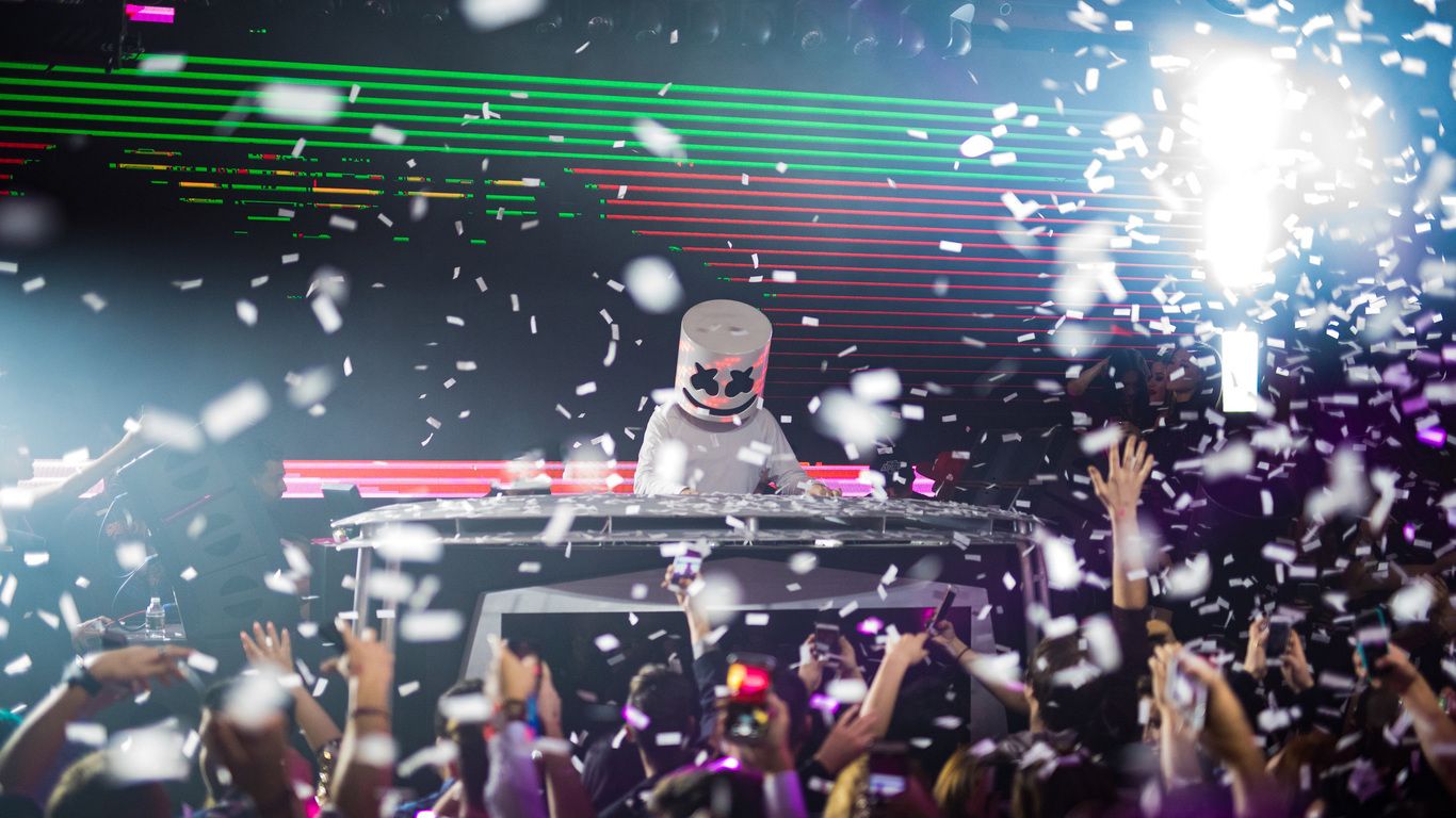 Marshmello Dj Wallpaper Concerts In Real Life
