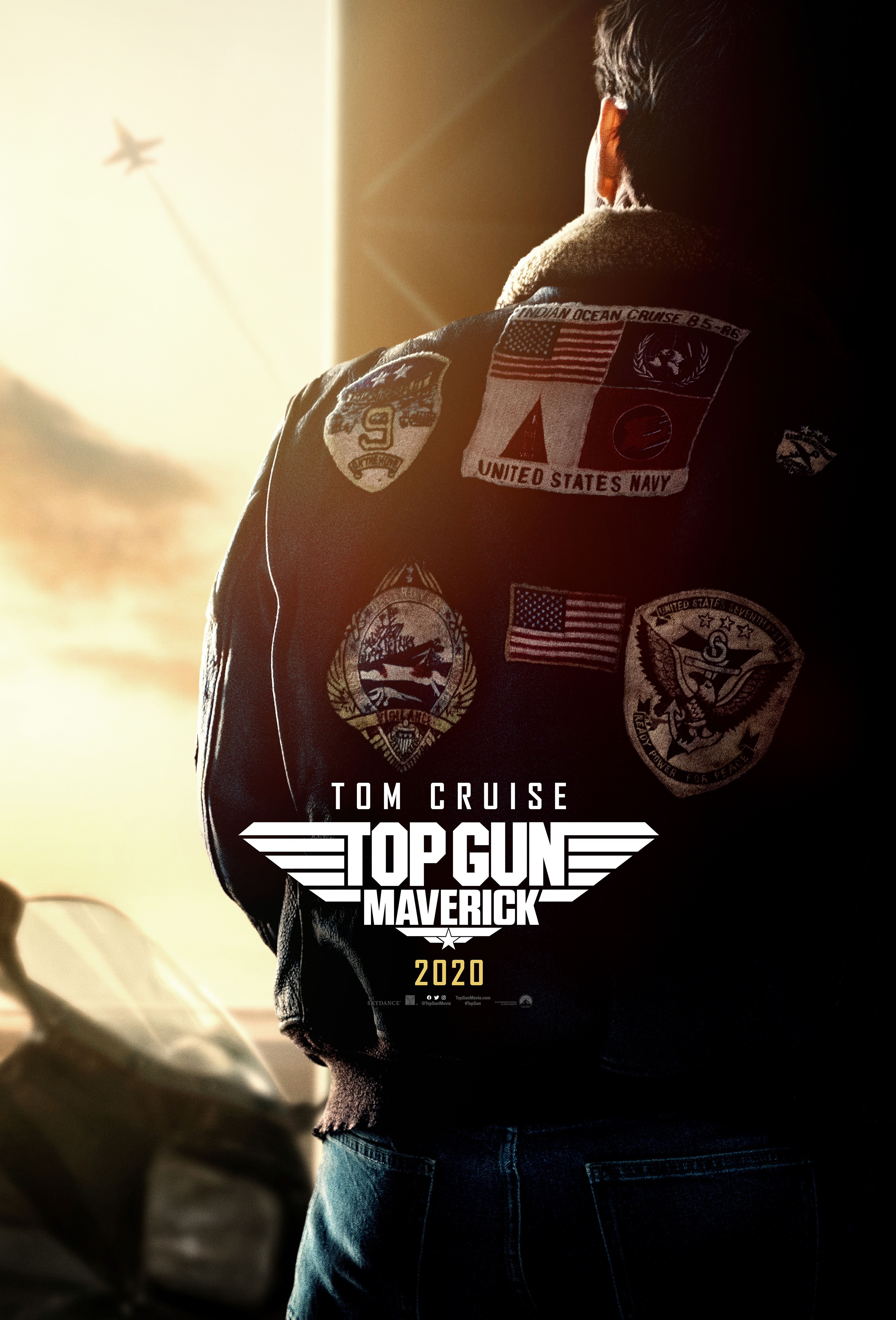 Check out the official poster for #TopGun: Maverick starring