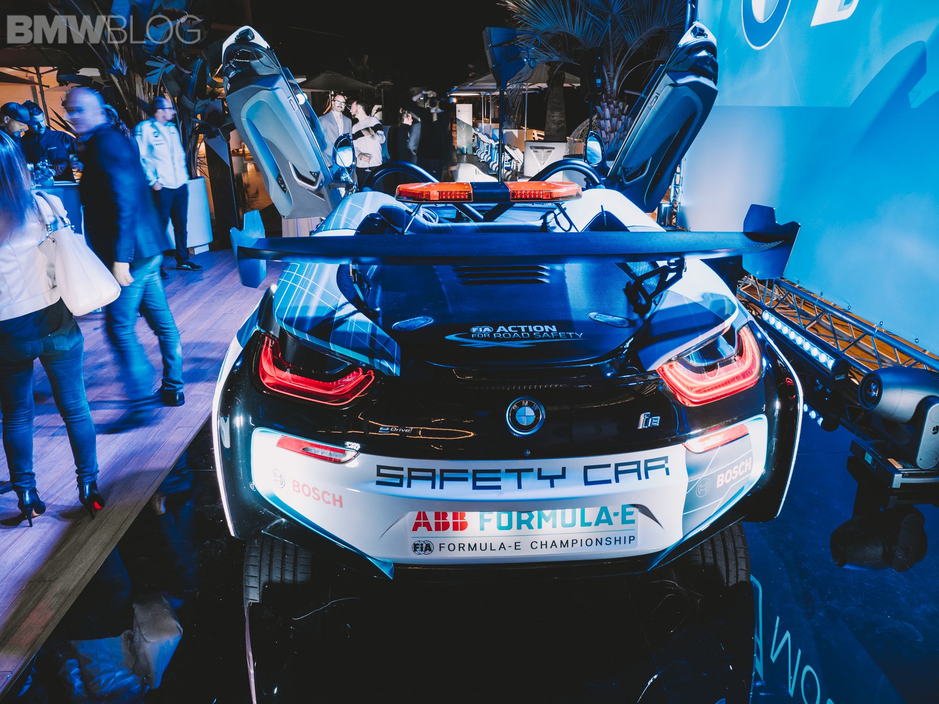 Real life photo: BMW i8 Roadster Safety Car