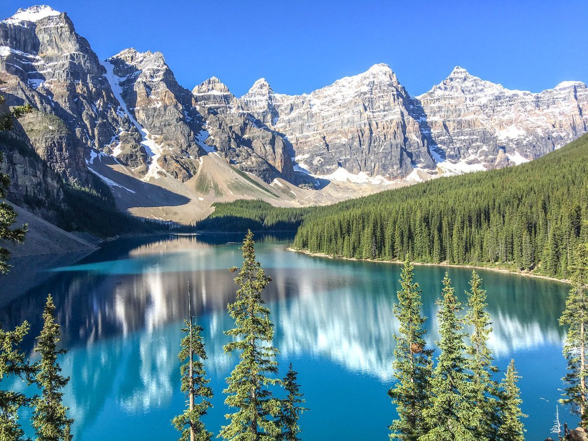 Moraine Lake Rockpile Trail Wallpapers - Wallpaper Cave