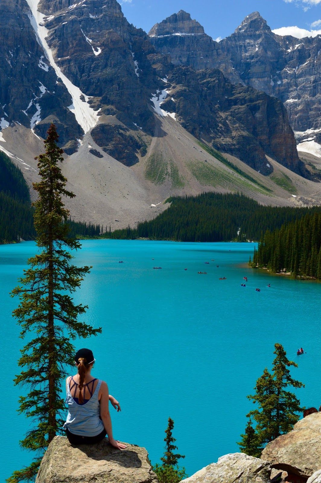 Moraine Lake Rockpile Trail Wallpapers - Wallpaper Cave